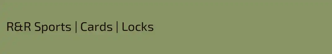 R&R Sports | Cards | Locks